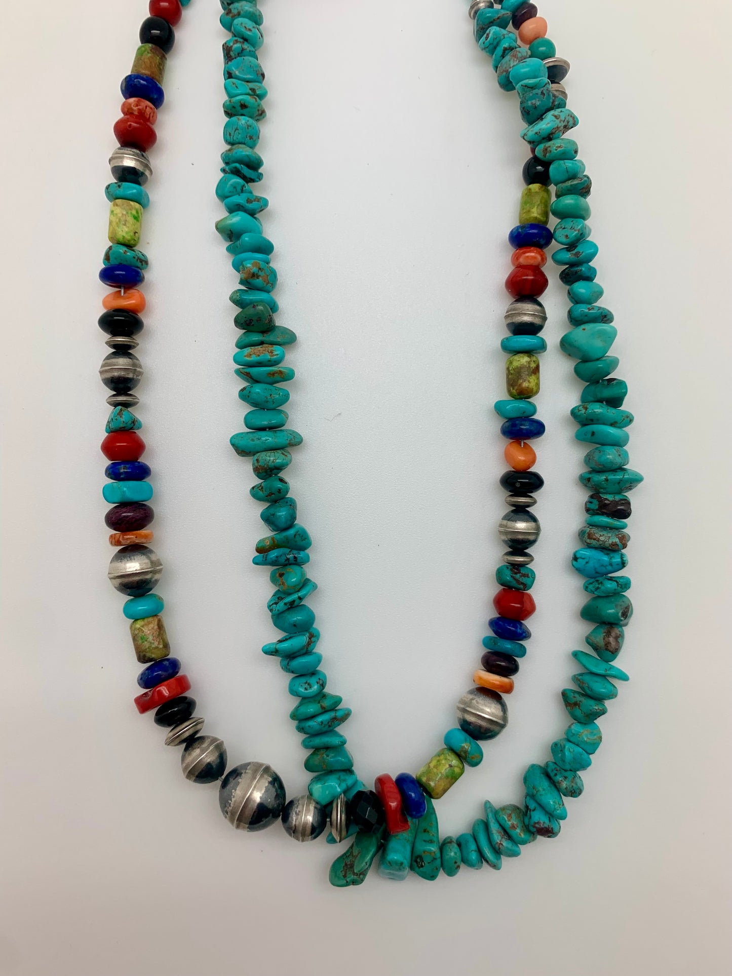 Turquoise with multi stone necklace