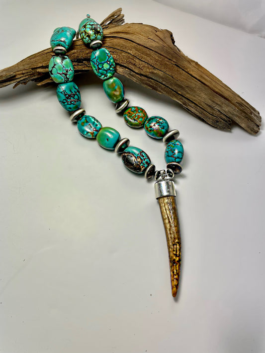 Turquoise and Navajo Pearls